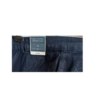 Karen Scott Comfort Capris Cropped Blue Jeans Pants Plus Size‎ 14 Denim Stretch